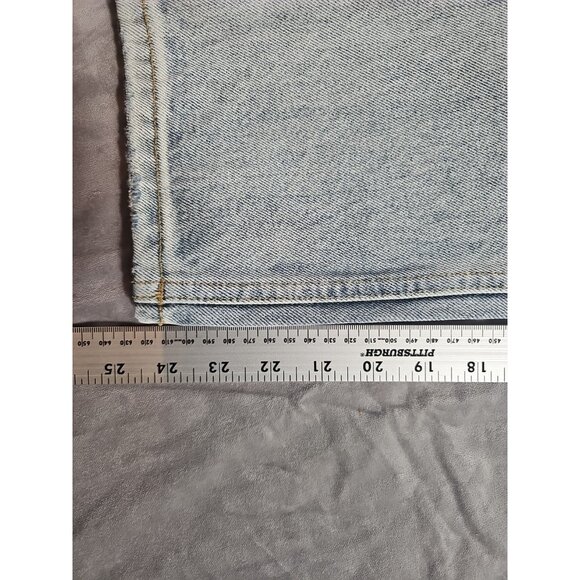 I Love Ugly Men's Light Blue  Denim Jeans Size 30  Small "Fear Nothing"(HL91) - Picture 4 of 10
